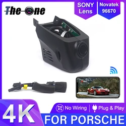 4K Plug And Play Easy installation Wifi Car DVR Dash Cam For Porsche Panamera 970 Cayenne 958 718 982 982c Macan 95B 911 991