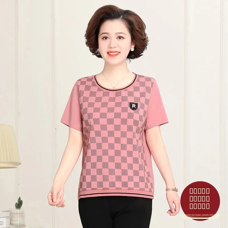 

Повседневный спортивный костюм для женщин, лето 2025: модный комплект из двух предметов для бега на открытом воздухе с круглым вырезом и коротким рукавом, комфортная посадка, эффект похудения