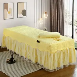 Beauty Bed Cover Massage Massage Therapy Diagnosis Bed Sheet Cover Opening Fumigation Foot Bath Bed Cover