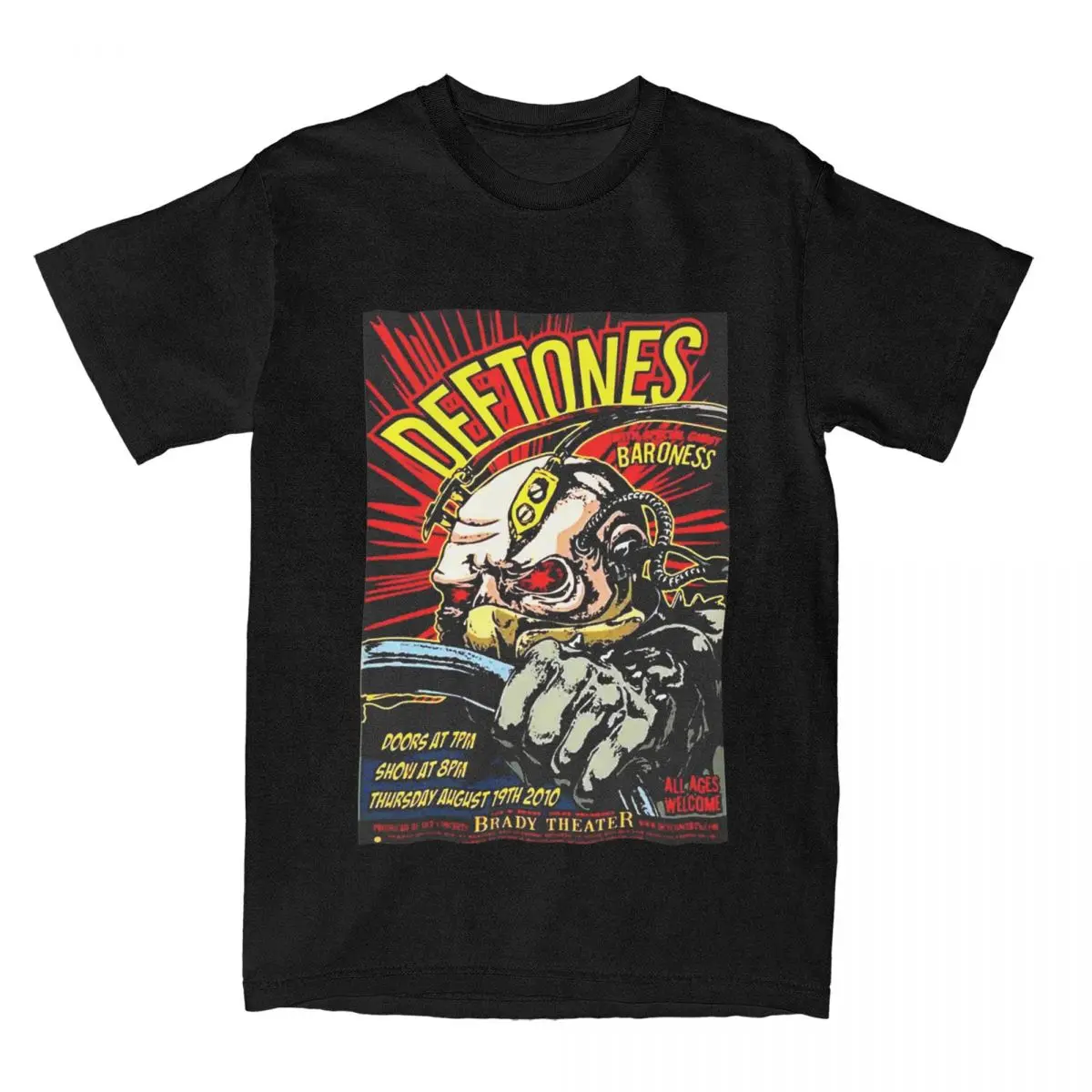 Deftones Alternative Metal Band Punk Rock Merch T-Shirts Men Women Casual Cotton Printed Clothes