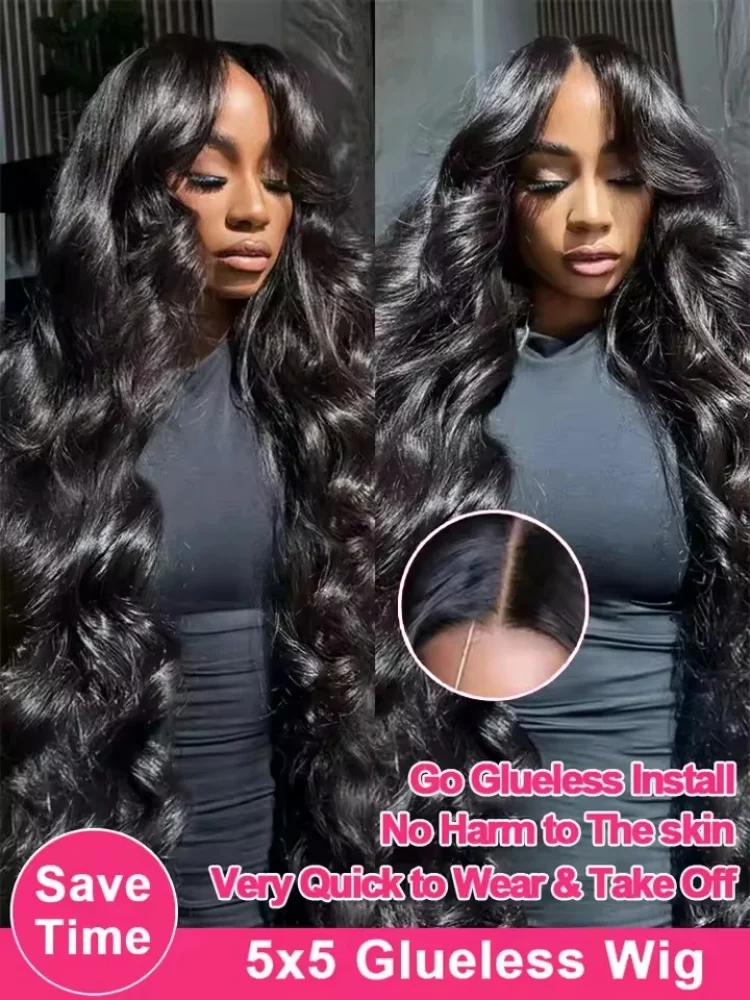 44 Inch Body Wave 13x6 Hd Lace Frontal Wig Human Hair 360 Brazilian Pre Plucked Lace For Women 13x4 Lace Front Wigs 250 Density image 2