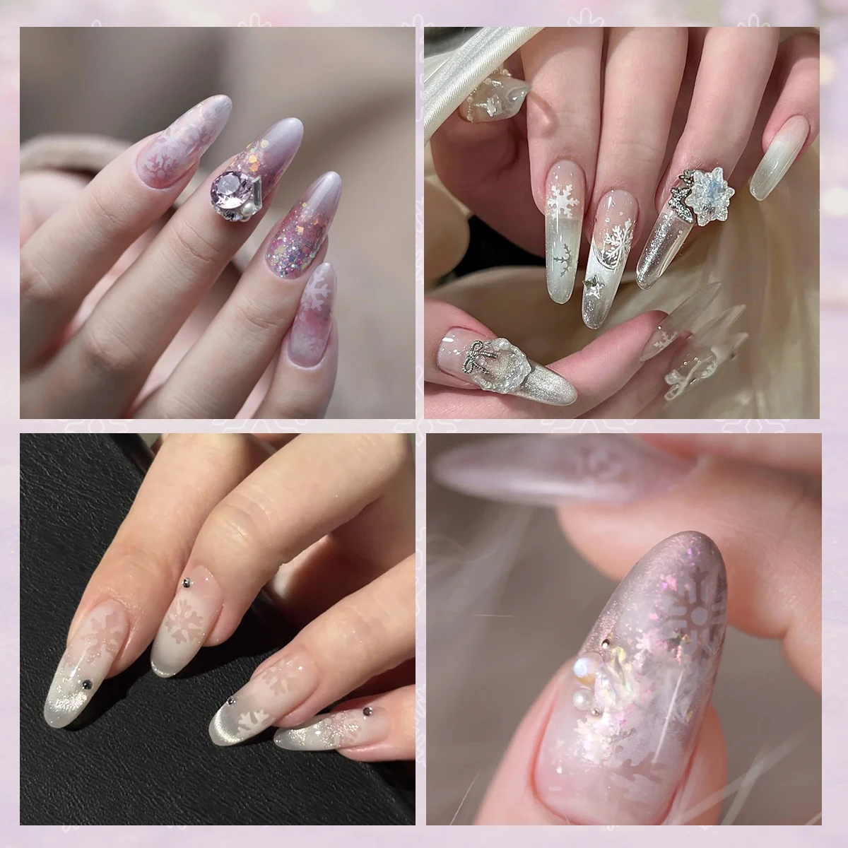 3/6/12 Blatt Weihnachts-Nagels – Nail Art Xmas Tree Bewertung und Preis