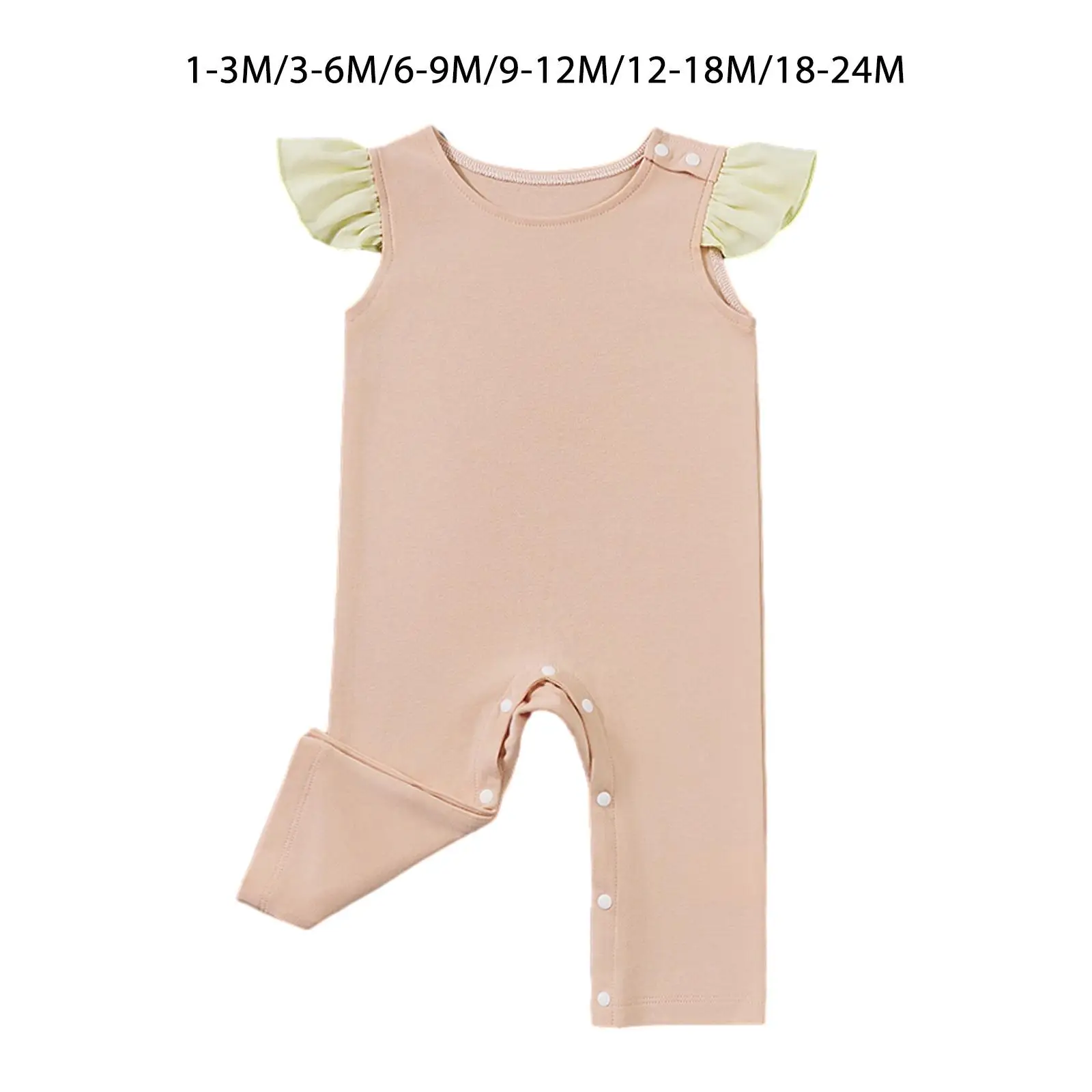 Baby Romper Soft and Comfortable Cotton Newborn Bodysuit Summer Clothing for Party Daily Wear Birthday Photograph Props Casual