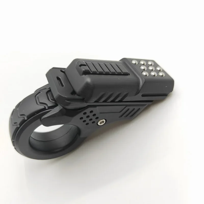 Lager Zoom Legierung Ratsche Rad Fidget Ring EDC Haptische Slider Fidget Spinner Multifunktions Metall Fidget Spielzeug