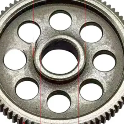 3PCS Aluminum Alloy Gear Set 4 6 8 Inch 14 Tooth For Lithium Chainsaw Replacement Parts Electric Saw Accessories