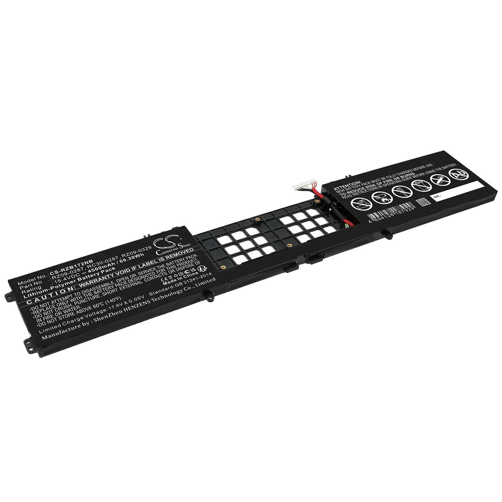 

Сменный аккумулятор CS для Razer Blade 17 4K 120 Гц RTX 3080 (20, Blade 17 4K TOUCH 120 Гц GEFORC