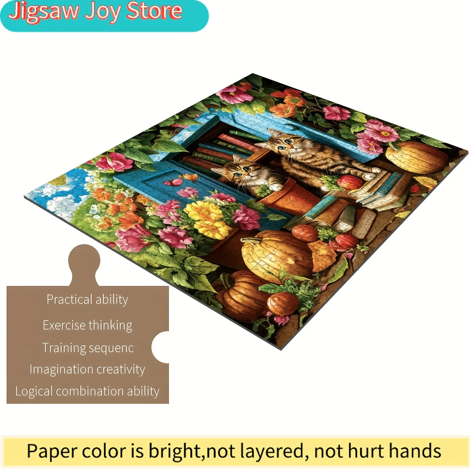

Charming Countryside Evening Melody Puzzle, Large Jigsaw Game for, Perfect Gift for Nature Enthusiasts, Mind-Bending Challeng