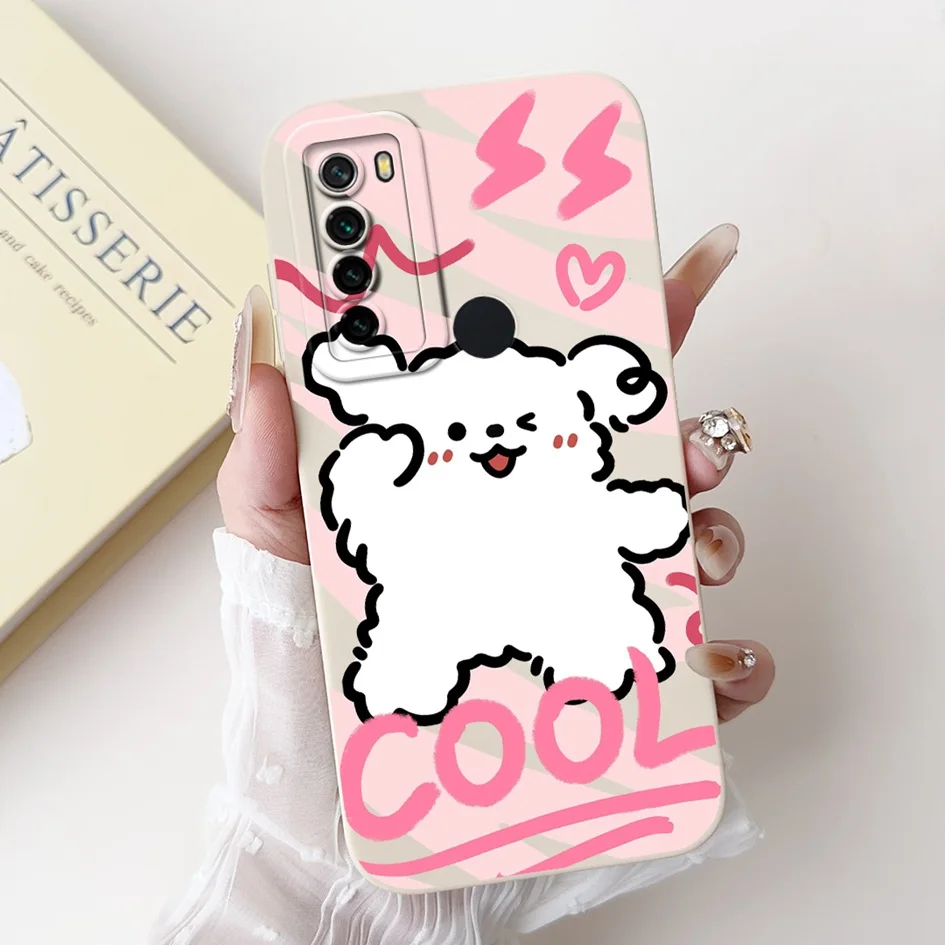 For Xiaomi Redmi Note 8 8T Case Fashion Painted Camera Protection Square Silicone Coque Soft Cover For Redmi Note8 Note8T Fundas