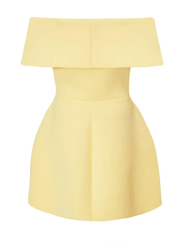 エレガントな女性の夏のサテンドレスプリンセスオフショルダーレースドレススリムフィットAラインガウンシックなヨーロッパのミディイブニングドレス