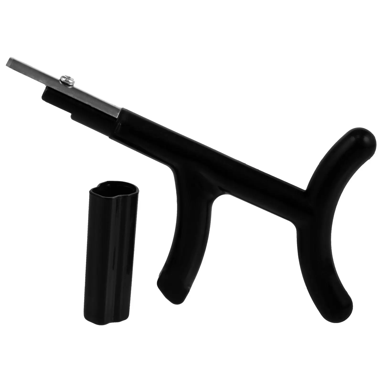 

Инструмент для ремонта стрел: для очистки, удаления оперения, аксессуары для стрел, черный пластик, металл, для стрельбы из лука, охоты, малый размер