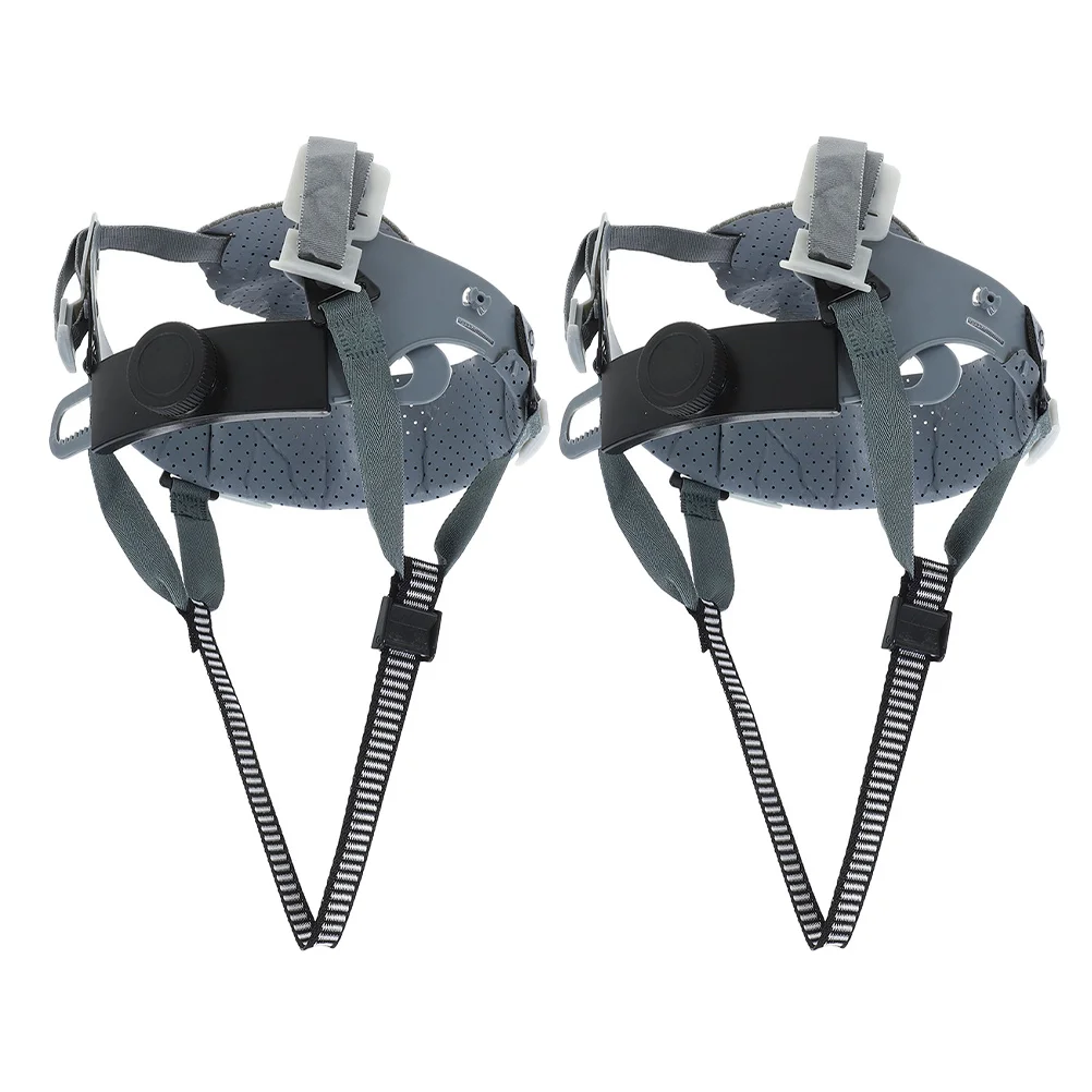 

2pcs Safety Hat Liner Replacement, Full Brim Hard Hat Suspension Insert Adjustable Pad Bump Cap Accessory