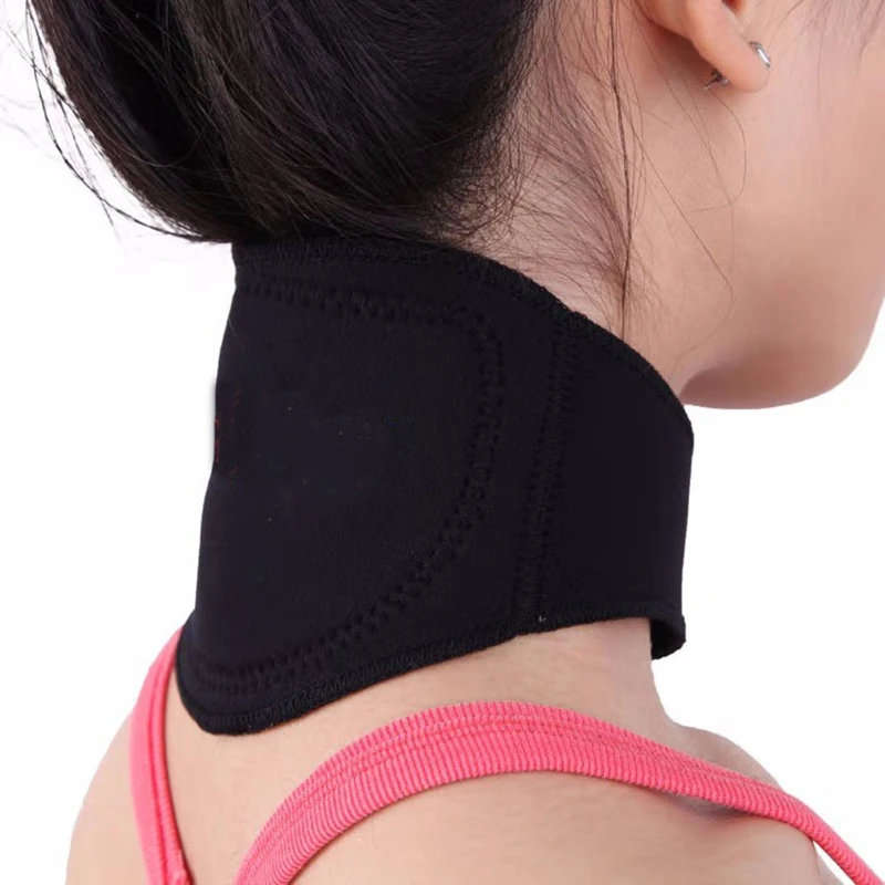 Neck Belt Tourmaline Self Heating Magnetic Therapy Neck Wrap Belt Brace Pain Relief Cervical Vertebra Protect Health Care