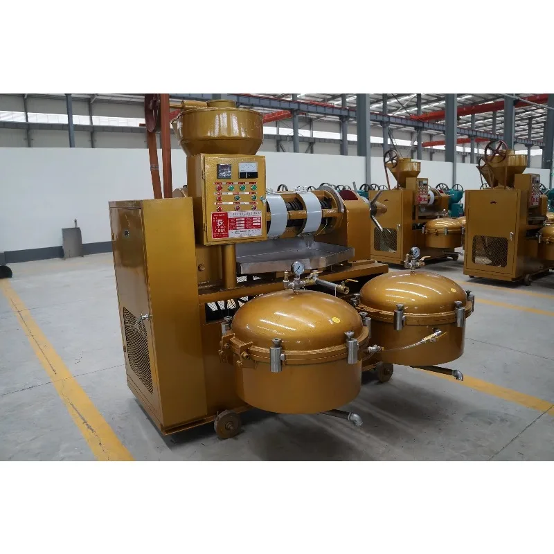 YZLXQ120 Screw Press Machine Extracting Sunflower Seed Oil-New Condition 270kg/h Capacity Oil Press Machine With Filter