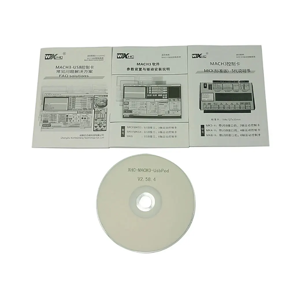 Original XHC CNC Mach3 Ethernet motion control card 3-axis 4-axis 6-axis adapter board