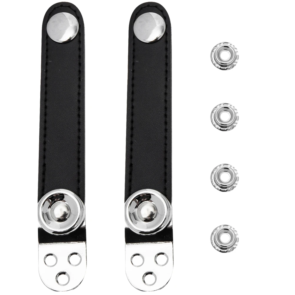 

2Pcs Black Metal Connecting Buckle Accordion Extender Belt 8 2cm Bellows Straps Replacement Adjustable Musical Instrument Straps