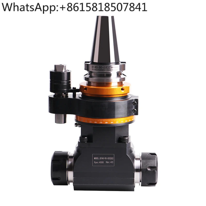 

Machining center BT40-90 degree angle head, side milling shank BT50-90-ER25 32 right angle milling head