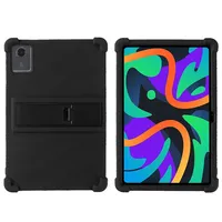 For Lenovo XiaoXin Pad 2024 TB-331FC drop resistant silicone protective case Adjustable stand Children's tablet full edge so