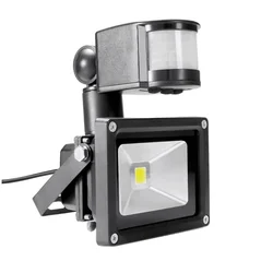 10W PIR LED Floodlight 12V Current Constant Waterproof Solar System Motion Sensor Adjustable Time Garage Security Spotlight