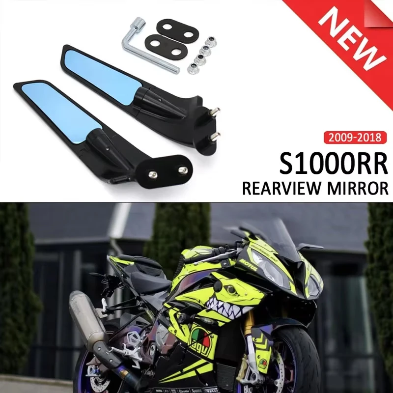 Stealth Mirrors for BMW S1000RR S 1000 RR Accessories Adjustable Winglet S1000 RR S 1000RR RR S1000 S1000RR Parts 2009 - 2018