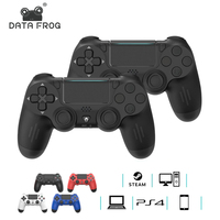 DATA FROG Bluetooth-Compatible Game Controller for PS4/Slim/Pro Wireless Gamepad For PC Dual Vibration Joystick For IOS/Android
