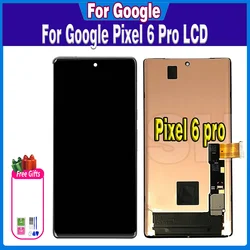 Super AMOLED For Google Pixel 6 Pro LCD Display Touch Digitizer For Google Pixel6 Pro Display 6Pro GLUOG G8VOU Repair Parts