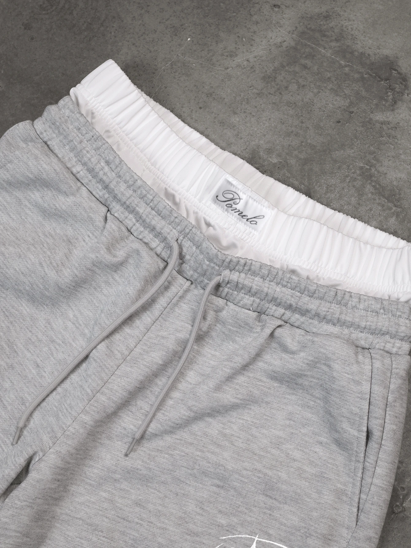 Fitness-Freizeithosen für Damen und Herren und Streetwear-Hosen mit Stickerei, doppeltem Bund, weitem Bein und Kordelzug, Größe S-2XL – Detail 8