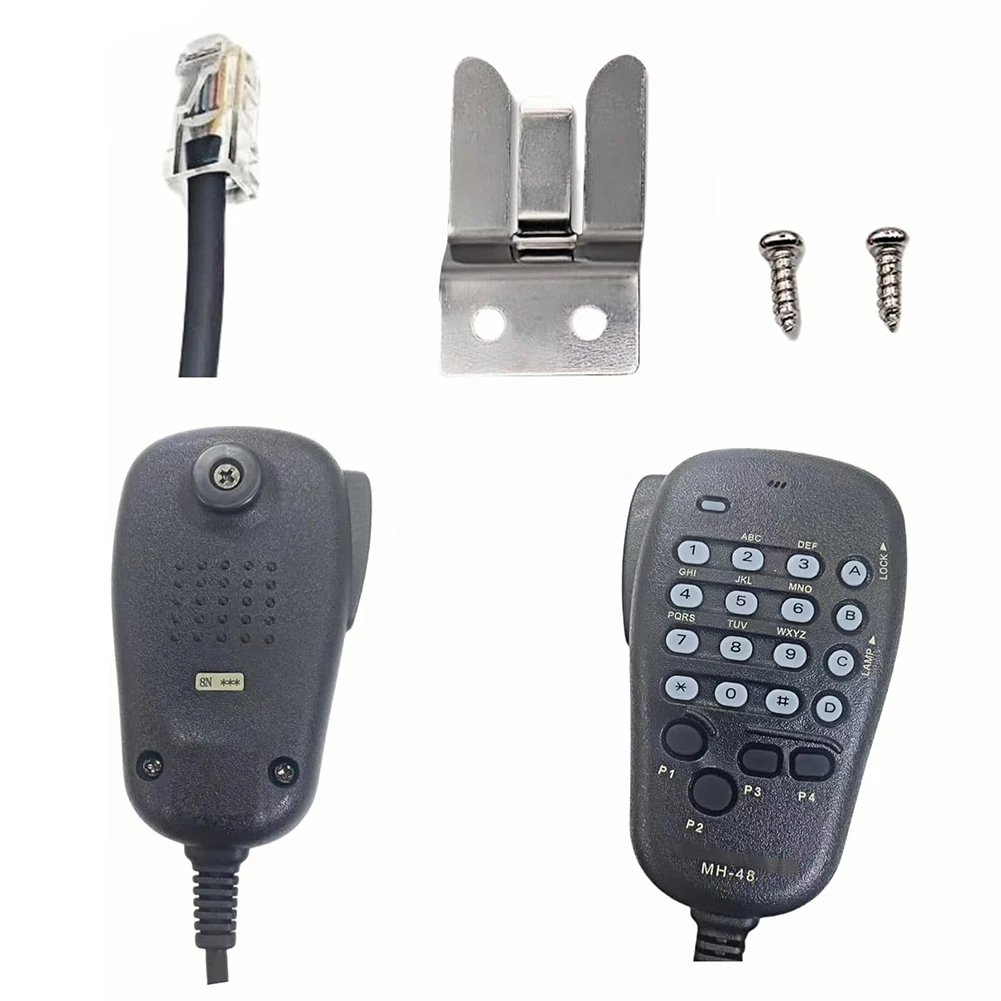 AaMH-48 MH-48A6J 6PinMicrophone For Yaesu FTM-100DR FT-7900R FT-8900R RadioTool Accessories Professional Tools Instrument Parts