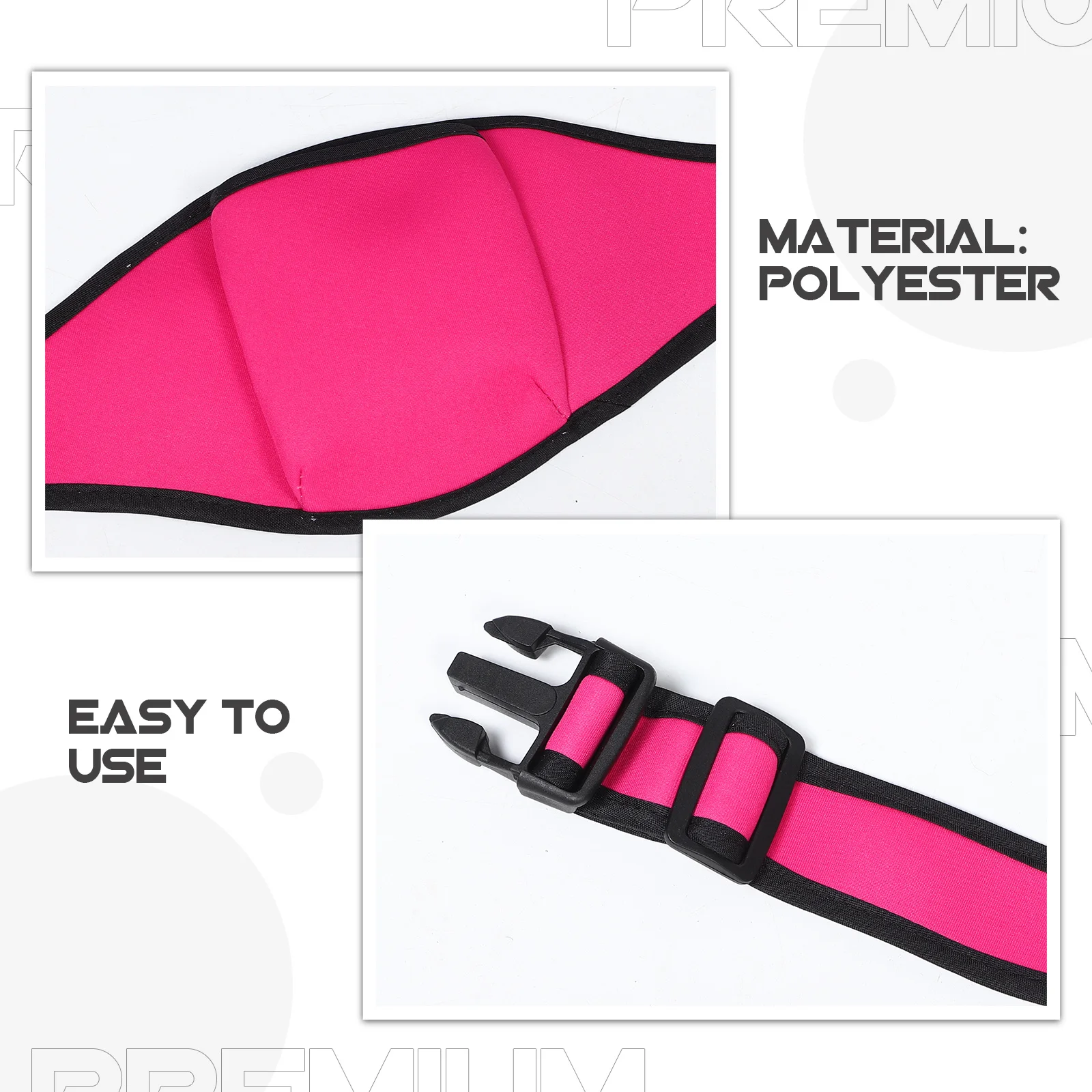 2Pcs Mic Belt Pack Fitness Instructors Adjustable Portable Waist Bag for Running Yoga Dance Workout Microphone Holder