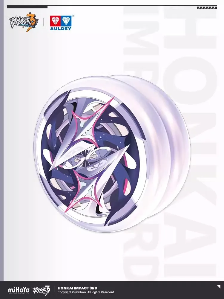 [Genuine] Honkai Impact 3RD Cosplay Prop Senadina YO-YO Spin Ball Anime Game Diy Accessories Kids Educational TOYS Gift YOYO 3+