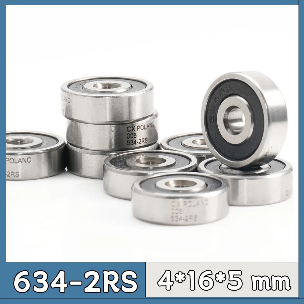 10PCS Bearing 623 634 635 684 685 694 695 Bearing ABEC-3 3x10x4 mm 5x13x4mm Miniature 623-2RS ZZ 695rs Ball Bearings With Logo