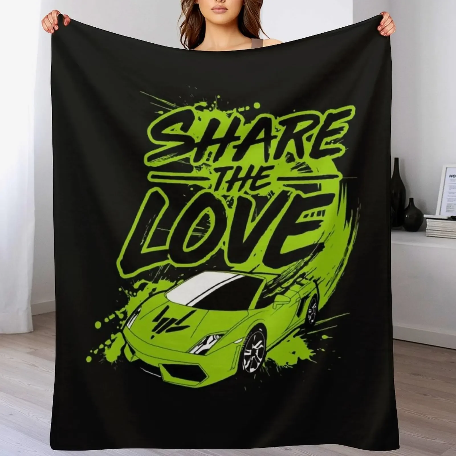 

Stephen Sharer Sharerghini Throw Blanket Bed Fashionable Plaid on the sofa Blankets
