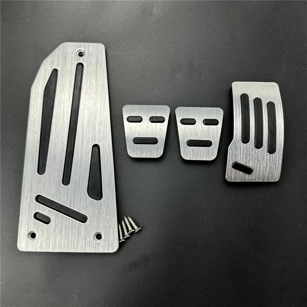 Aluminum Car Rest Fuel Gas Brake Pedal Plate For Mitsubishi Outlander EX ASX PAJERO LANCER Evolution Grandis L200 Mirage ECLIPSE