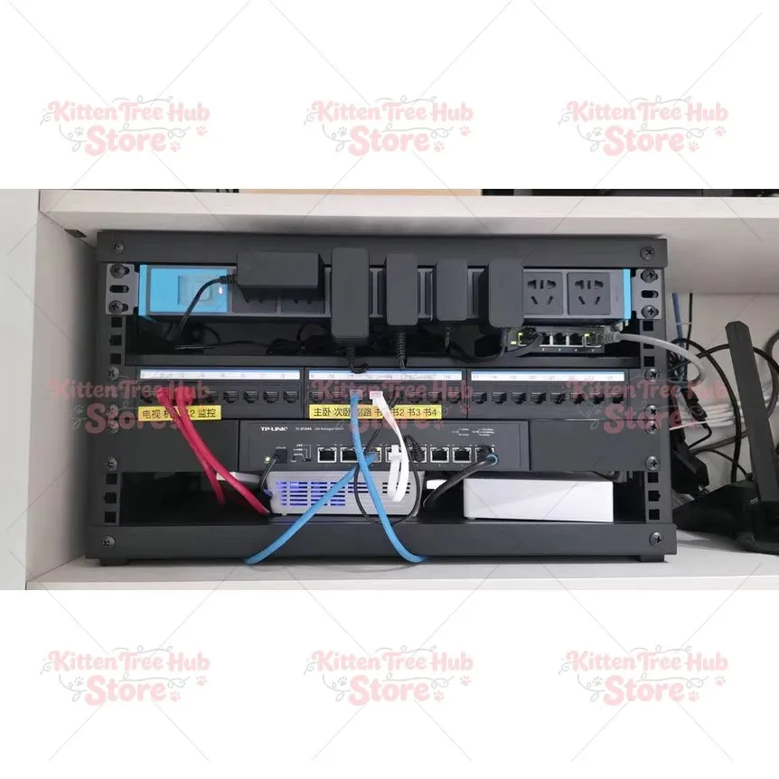 Open Frame Rack Desktop Network Server Cabinet