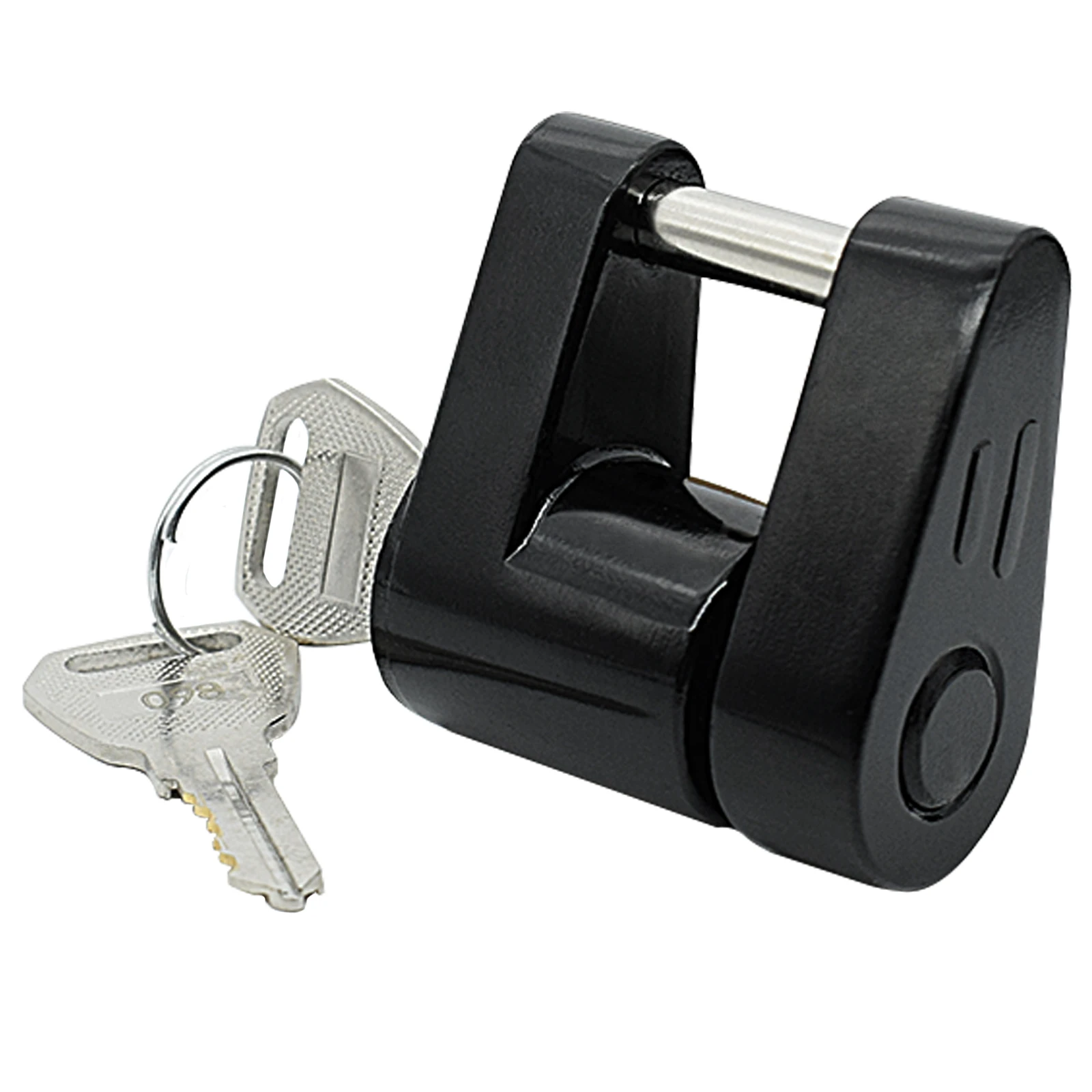 Rust-resistance Anti-theft Trailer Hitch Lock Trailer Coupler Padlock Hook Lock Tongue Locks Hitch Security Protector