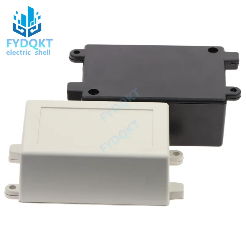 1Pcs 82X57X35Mm Abs Elektronische Behuizing Diy Instrument Project Doos Printplaat Relais Module Behuizing draad Junction Box
