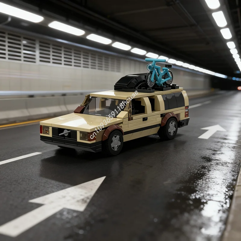 

270pcs MOC Volvoeed Wagon City Champions Model Building Blocks Toys Construction DIY Christmas Gift Creative Idea Education