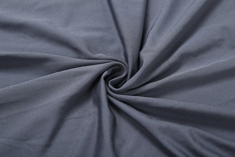 Ruched Bodycon Maxi Dress Women Solid O Neck Full Sleeve Classic Wrap Hips Slim Prom Banquet Party Long Robe Casual Streetwear