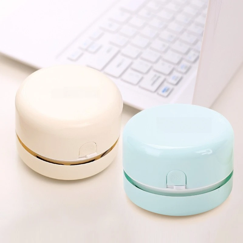 Mini Desktop Vacuum Cleaner Office Cleaner Electric Overheating Protection One-click Start USB Charging