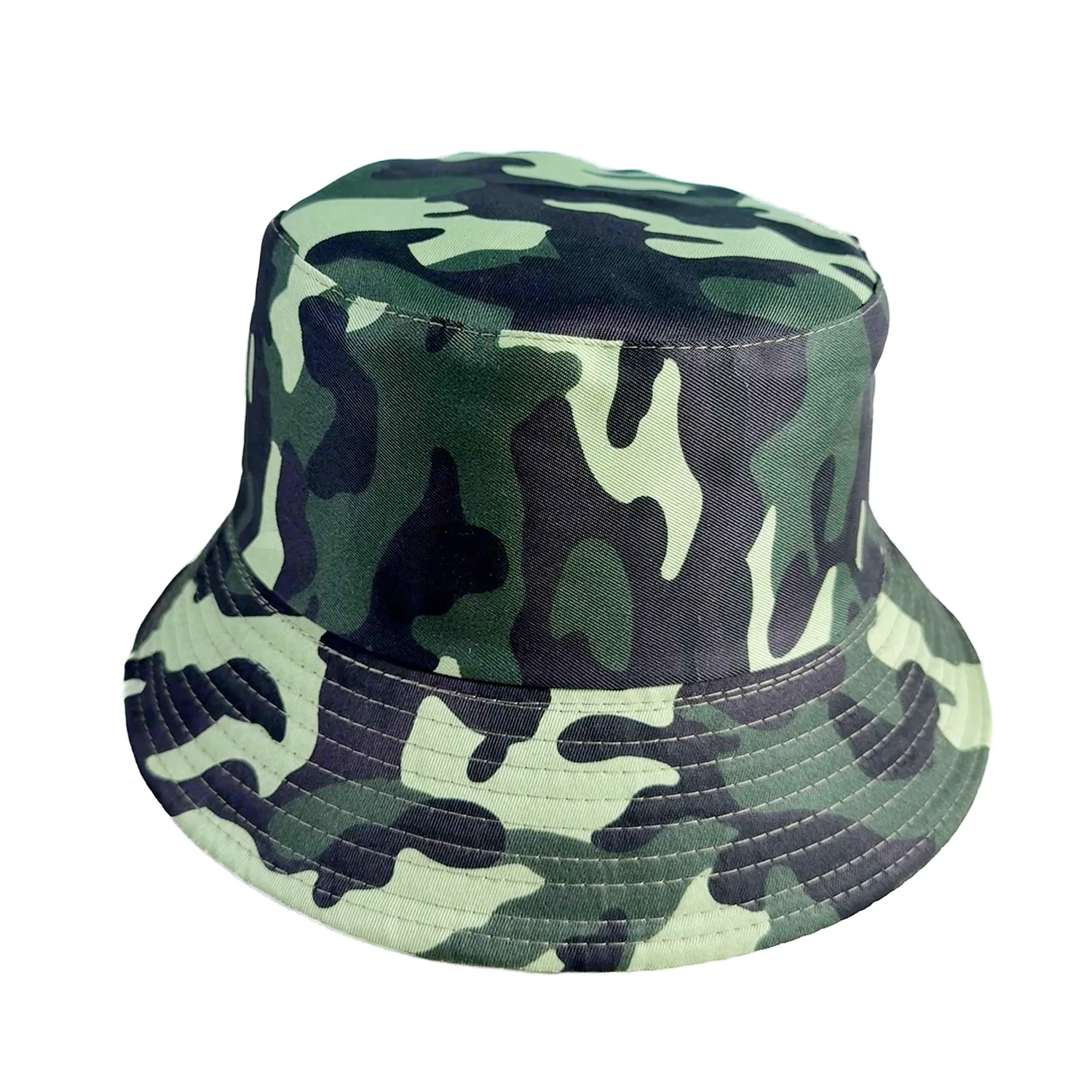 Cartoon Youthful Cool camouflage geometry leopard print zebra stripe fisherman hat Outdoor Leisure Sunscreen Sun Hat bucket hats