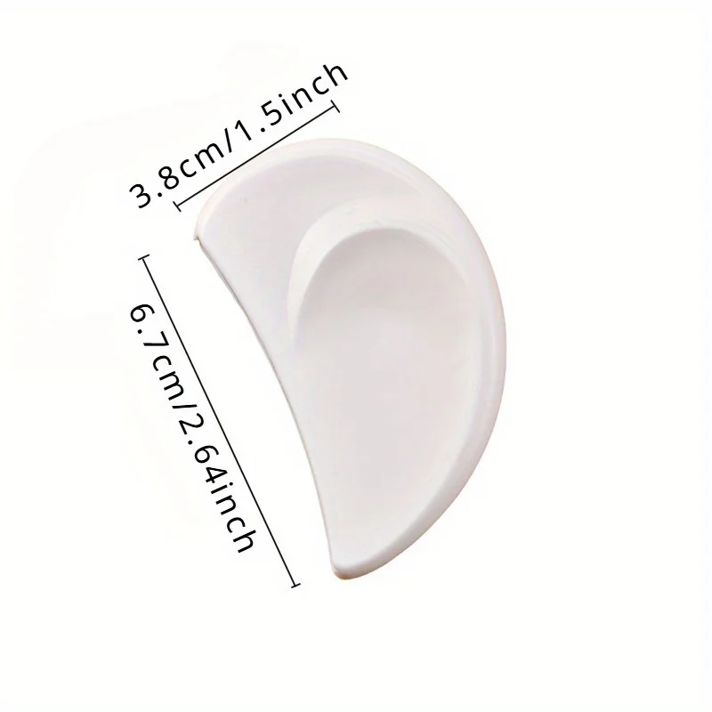 Half Moon Curved Nail File - Professional Grade Nail Art Tool for Manicure and Pedicure - Buffs and Smooths Nails