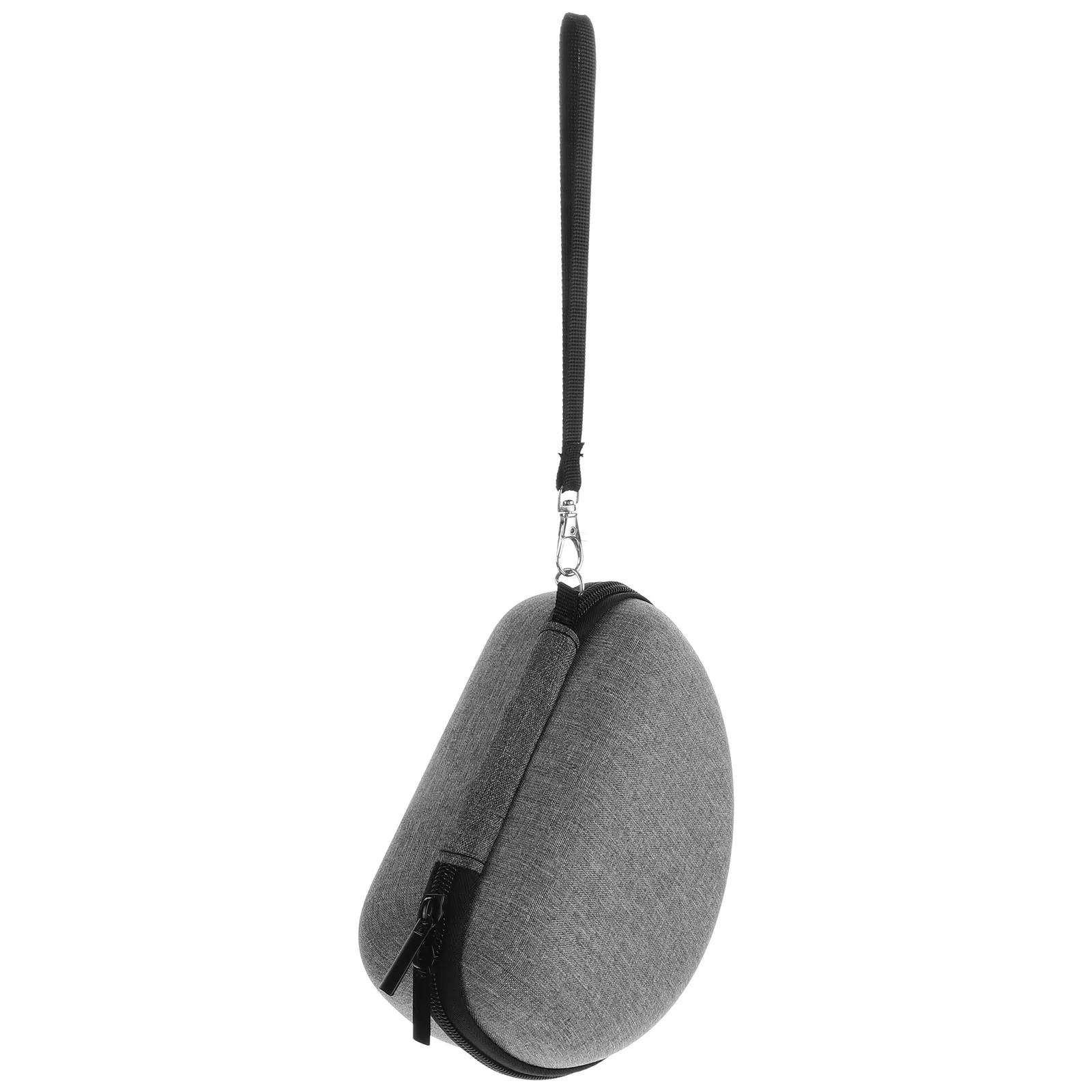 

Коробка для хранения, чехол для дорожной маски, твердый корпус, темно-серый, черный, легкий, портативный, из ЭВА, маленький, круглый для улицы