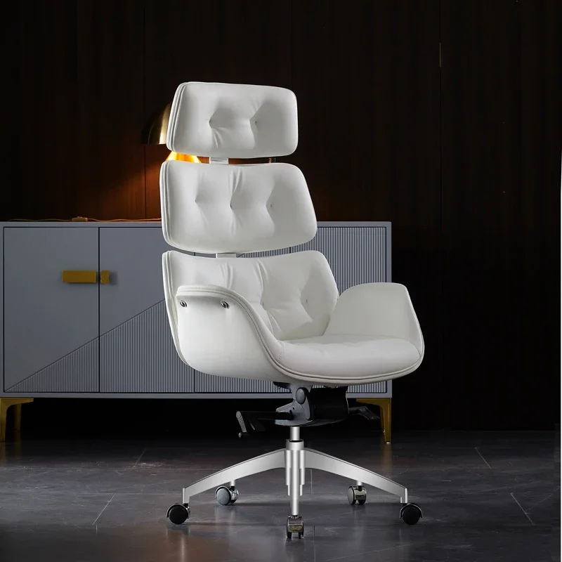 

Brown Ergonomic Gaming Chair Office Chair Modern Computer with Adjustable Lumbar Support Durable and Comfortable