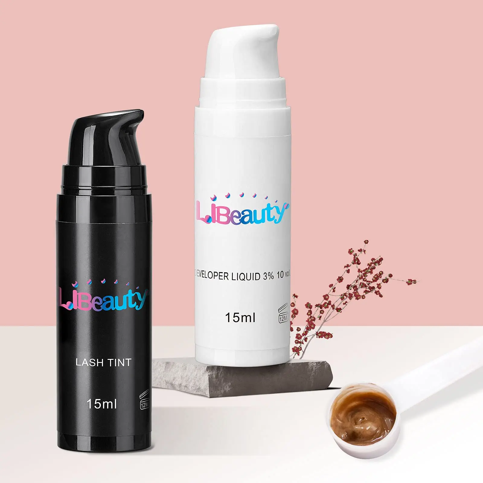 Libeauty 15 ml Semi Permanent Augenbrauen Farbstoff Tönung Schnelle Gel Wimpern Kit Augenbrauen Tönung Farbstoff Schwarz Make-Up Augenbrauen Creme Make-Up werkzeug