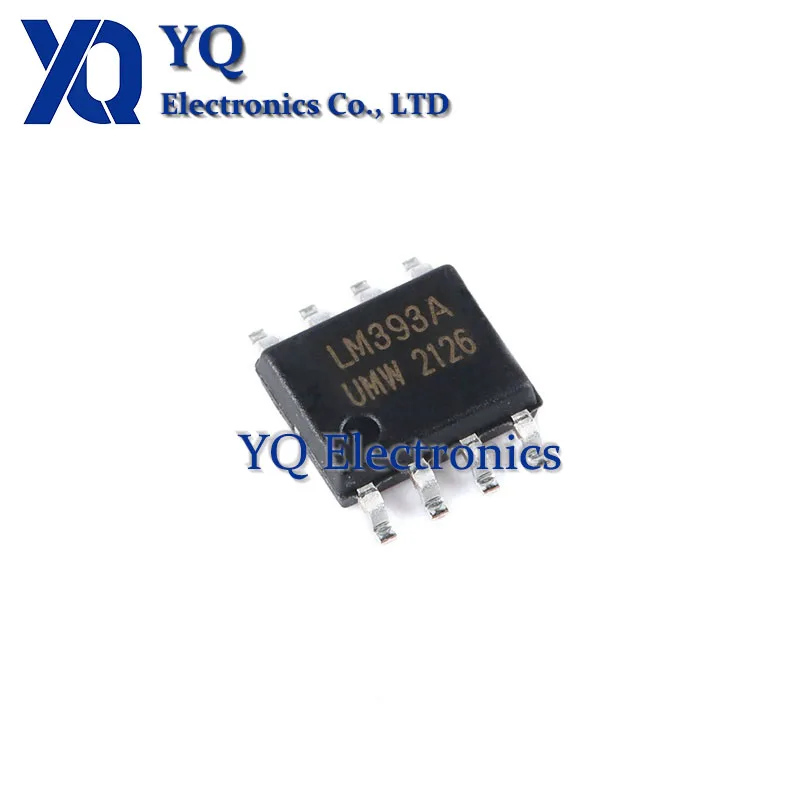 10PCS/lot New OriginaI UMW LM393ADR SOP-8 low-power and low offset voltage dual comparator chip