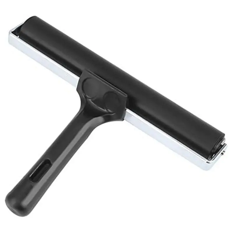 Ingenious-3Pcs 8-Inch Rubber Roller, Brayer Roller Brush For DIY Art Craft Painting, Print, Printmaking, Ink And Stamping