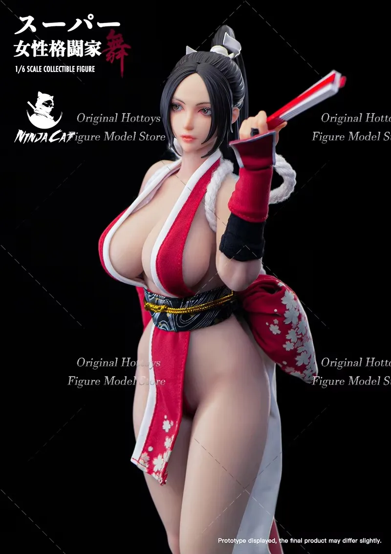 النينجا القط N001 1/6 مقياس أنثى الجندي الجمال المقاتل ماستر وو مجموعة كاملة 12 بوصة عمل نموذج لجسم الهدايا جمع #4