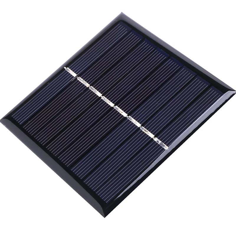 2 pilas AA recargables de 1W y 4V, cargador de células solares con Base para 2 pilas AA, carga directa