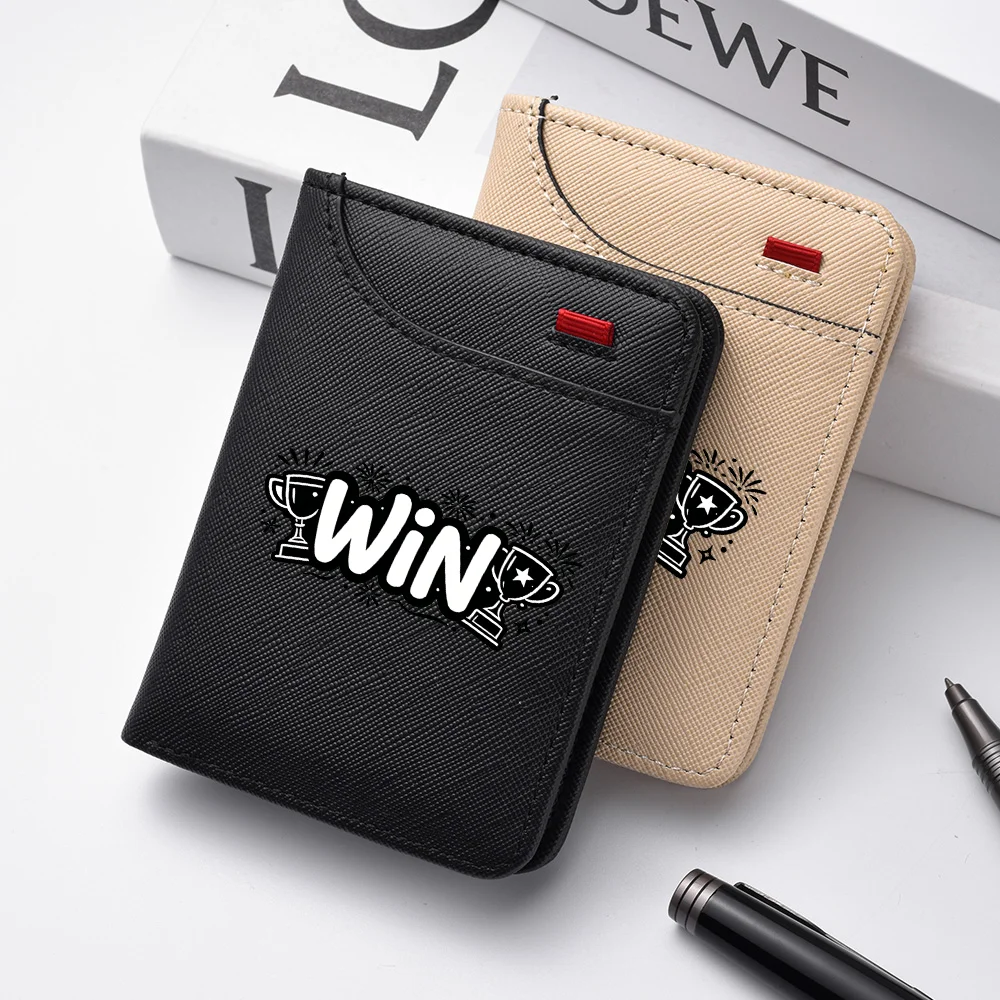 Slim Men's Wallet Vertical Multi-Card Small Credit Card Wallet for Men New Style