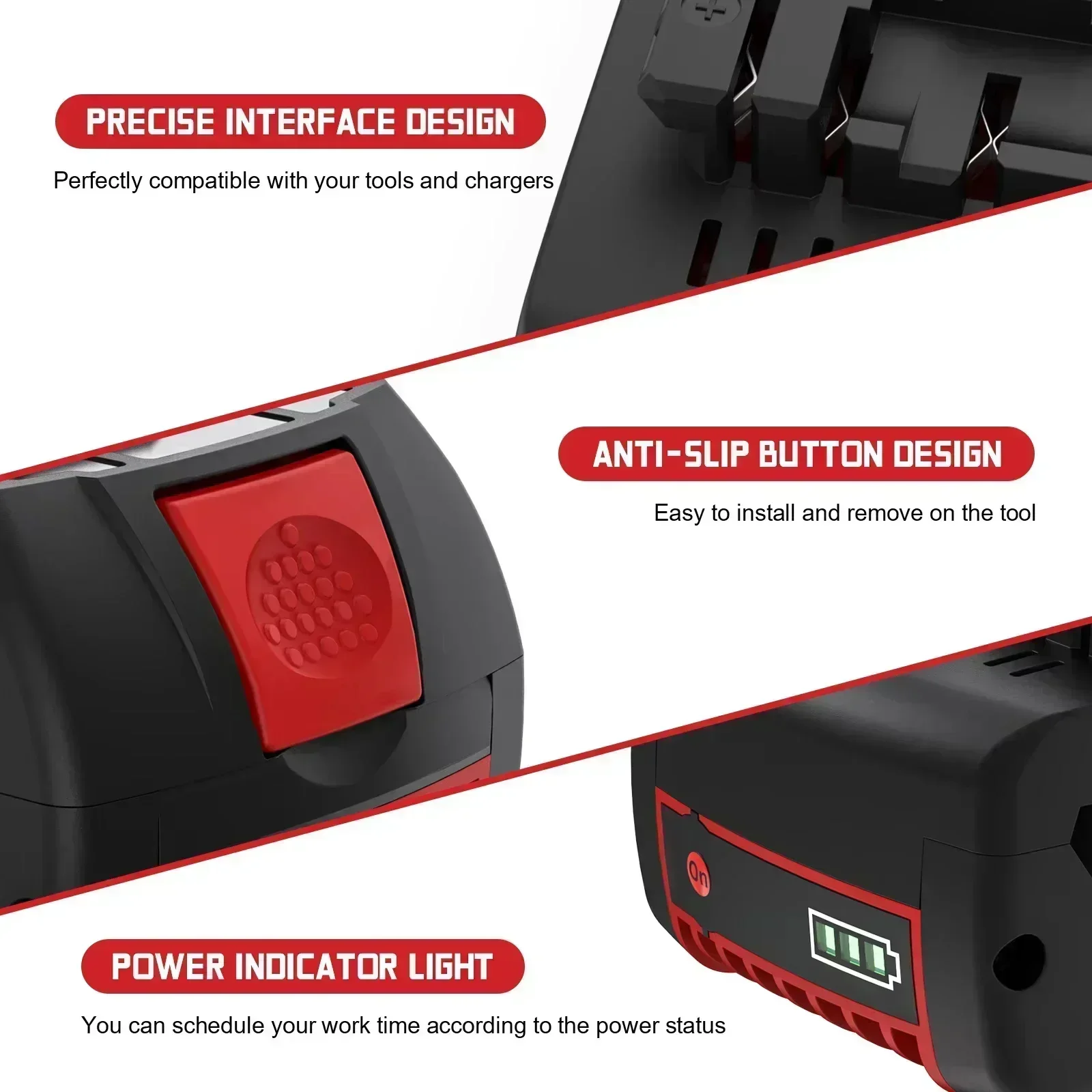 ️Batterie originali 18V 8AH 10AH 12AH per batteria Bosch 18v Sistema professionale Draadloze GWS180 GDR215 GDS400 DSR185 BAT618 ▓ ✔ ✔