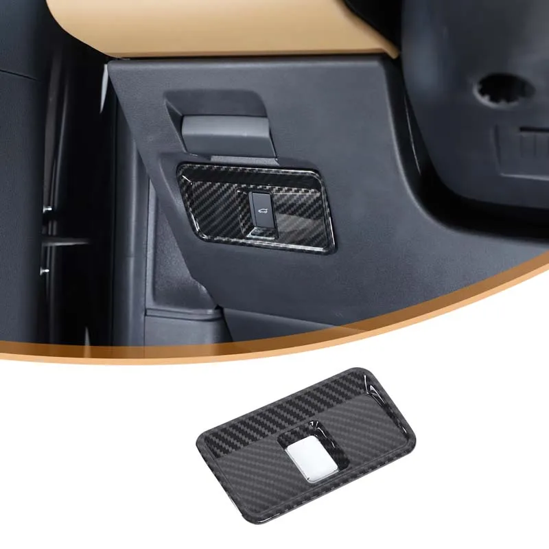Interior Tailgate Release Switch Bezel Trunk Open Button Trim For Land Rover Discovery Sport L550 Range Rover Evoque L551 2024+